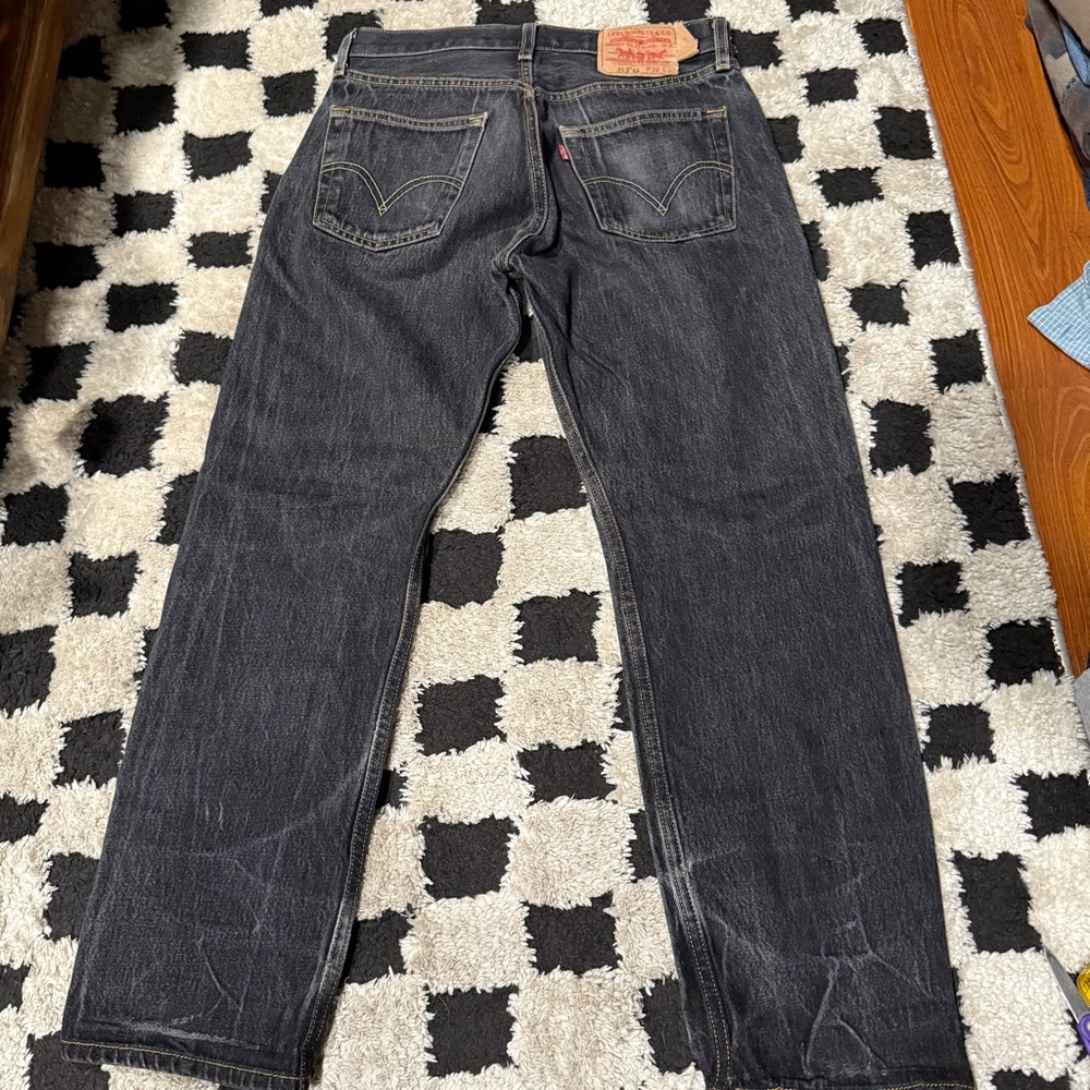 Levi's 501 Black Jeans